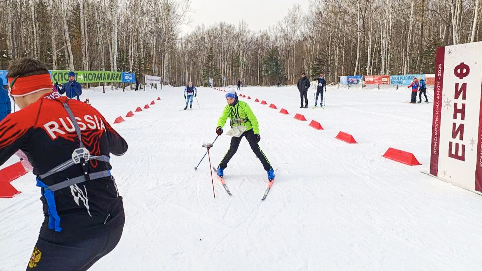В Комсомольске подвели итоги второго этапа Кубка города по лыжному ориентированию
