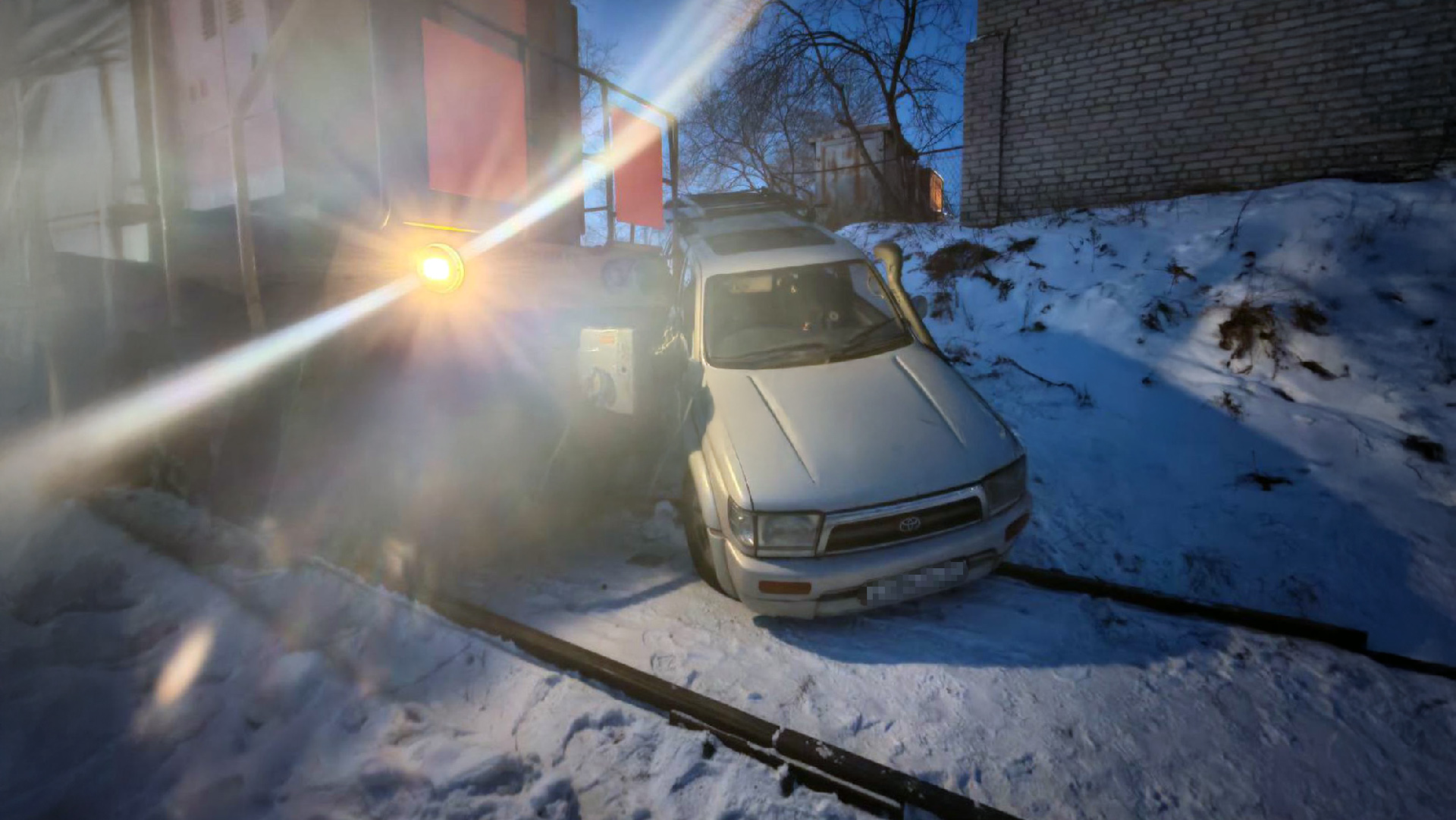 Водитель Сурфа, попавшего под локомотив на Вагонной, был пьян