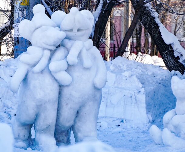 Комсомольчан зовут на конкурс снежных фигур