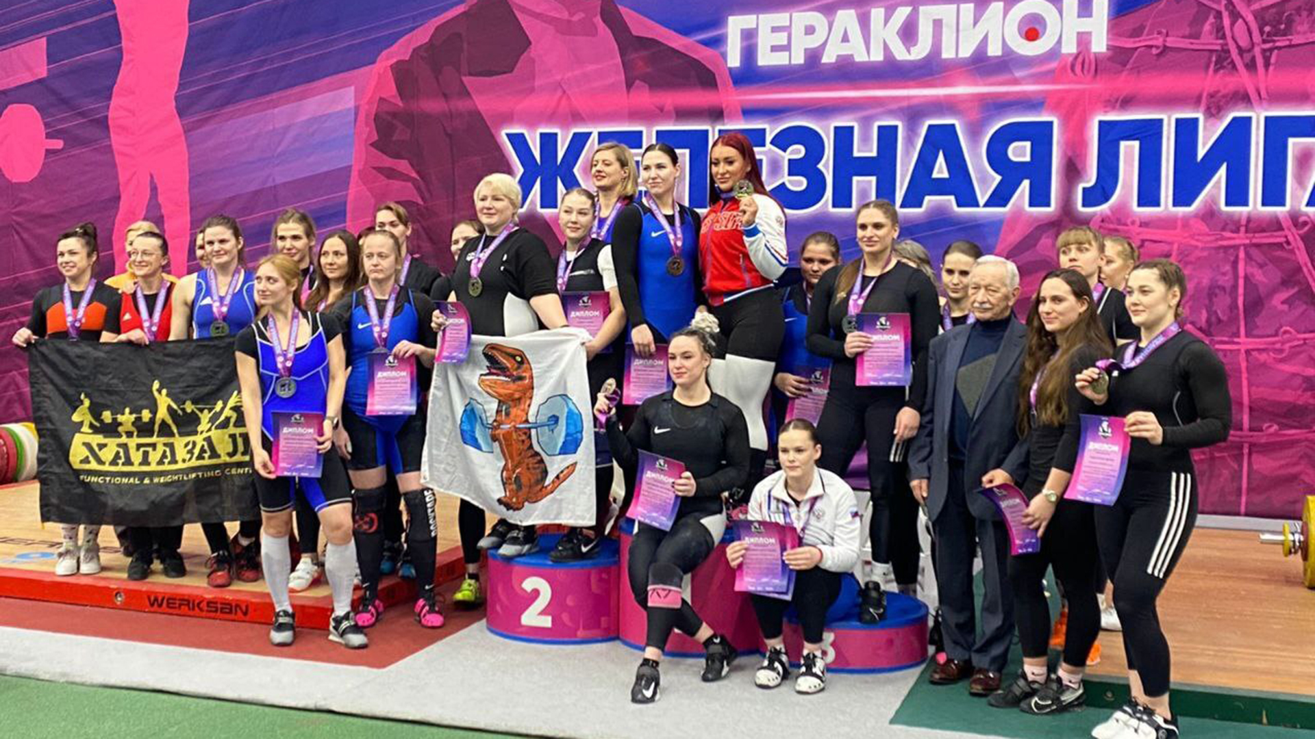 Комсомольские тяжелоатлеты взяли медали всероссийских соревнований «Железная Лига Гераклион»