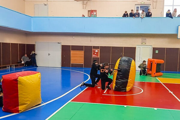Городской турнир по лазертагу прошёл в «Металлурге»