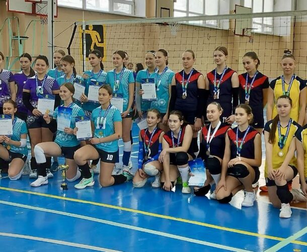 Волейболистки СШОР-1 стали победительницами городского первенства