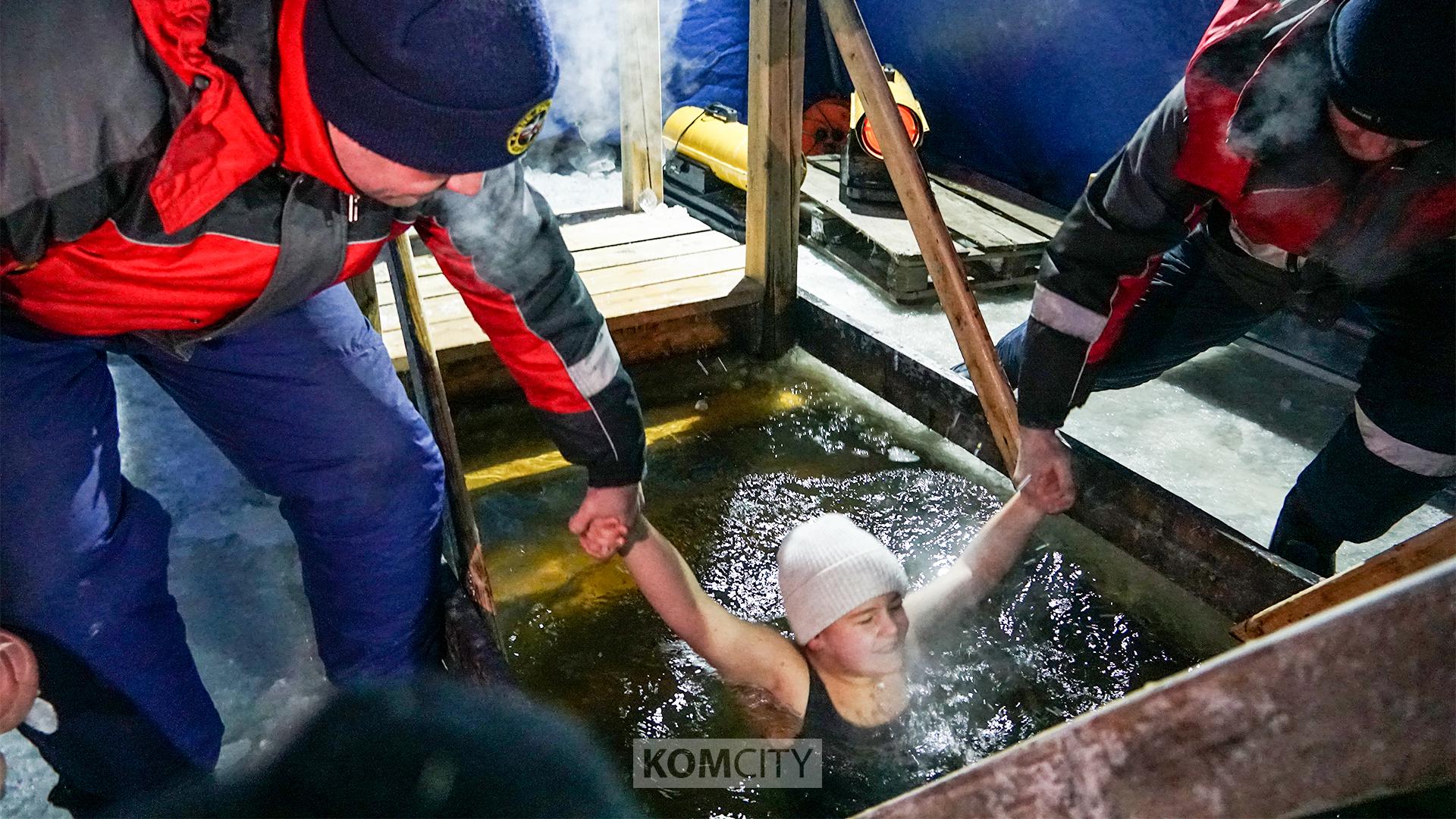 В конце недели на Набережной вырубят Крещенскую купель