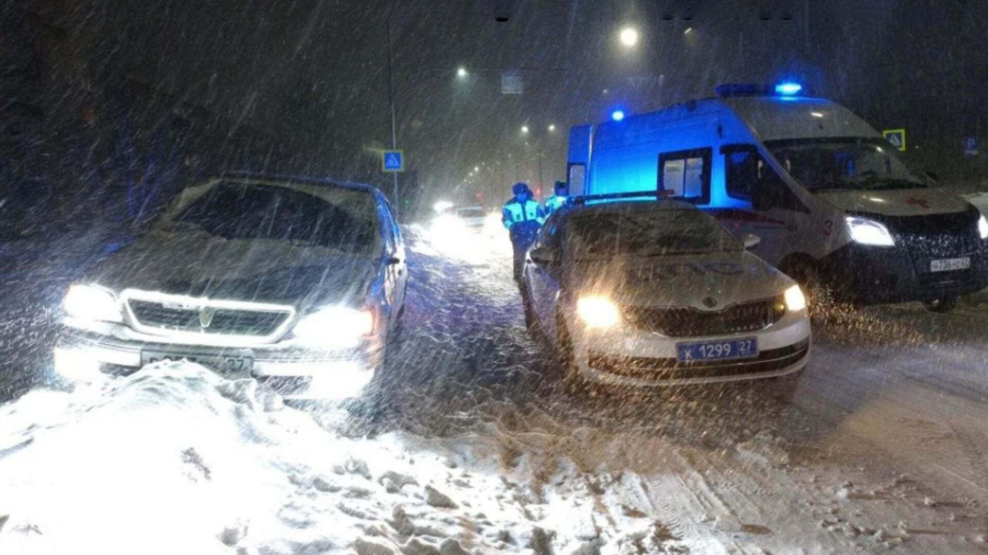 На Дзёмгах в метель сбили подростка