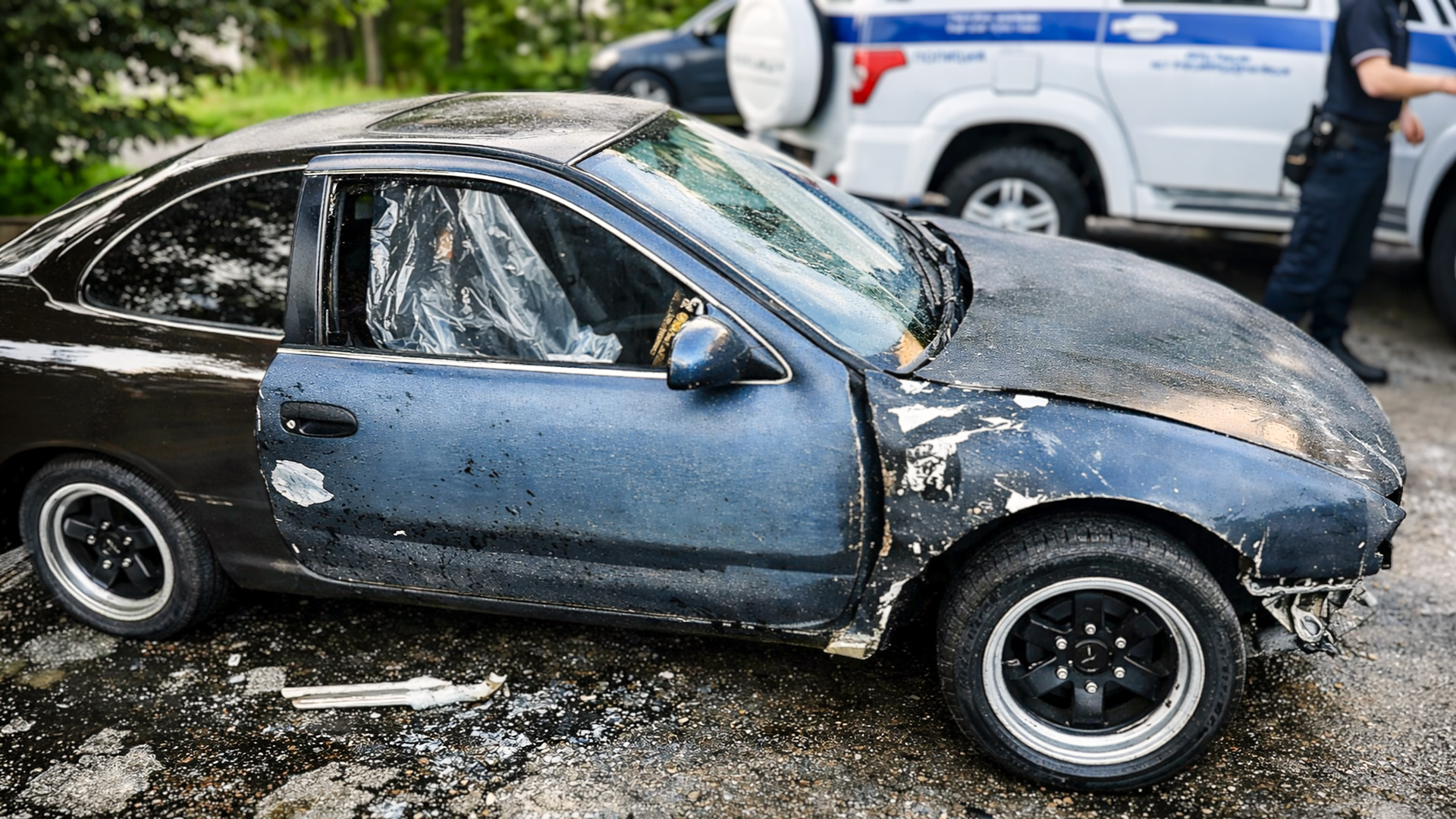 Поджигателя машин приговорили к принудительным работам