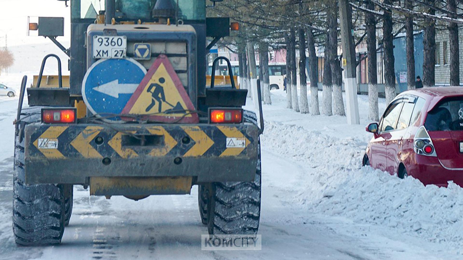 Водителей просят завтра не оставлять машины у территории «б», чтобы не мешать снегоуборке