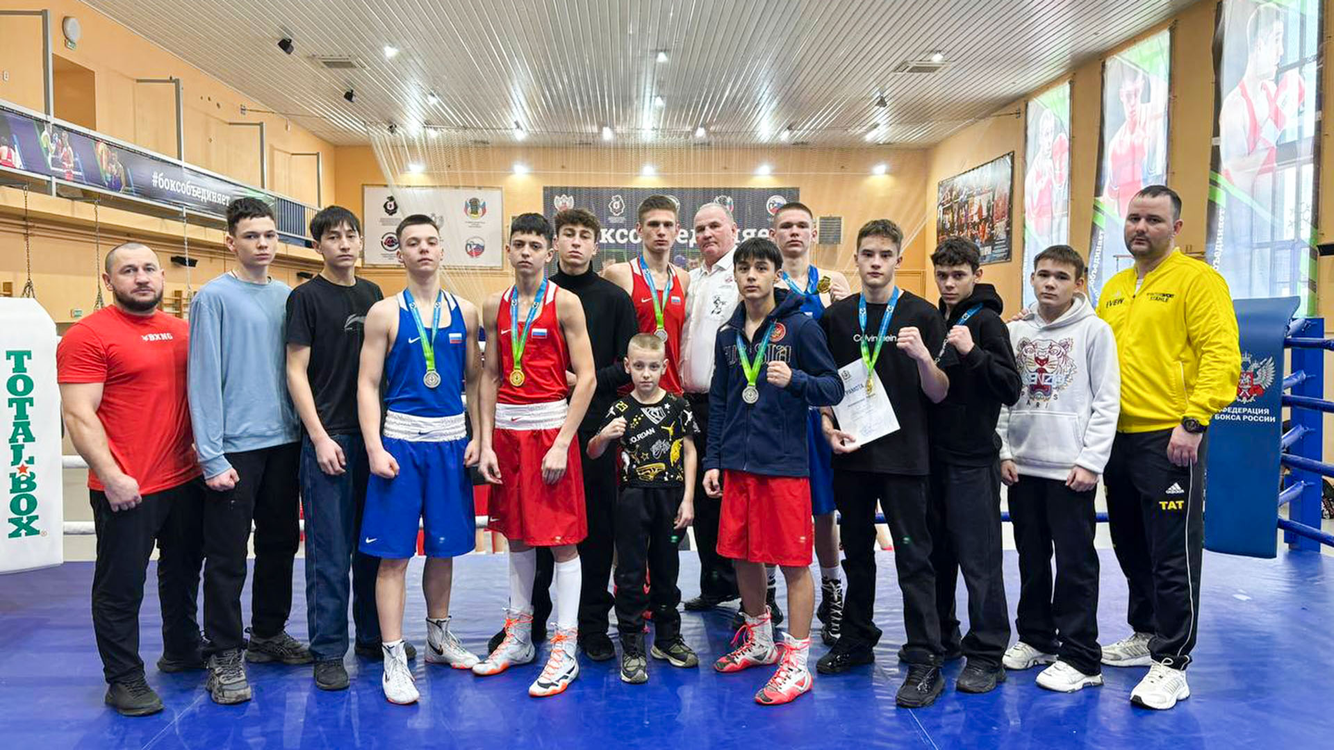 Боксёры СШОР-1 стали победителями первенства края