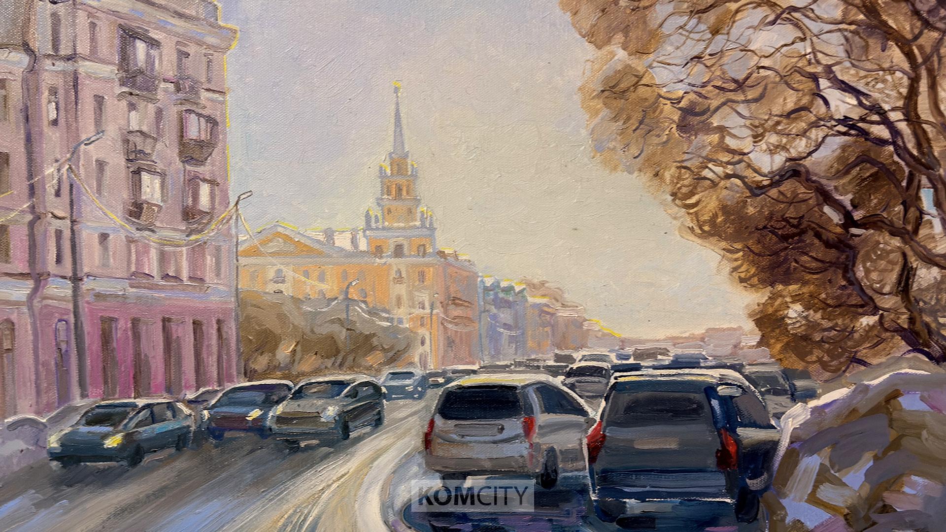 Персональная выставка Татьяны Кривцовой о прошлом и настоящем Комсомольска открылась в Краеведческом музее