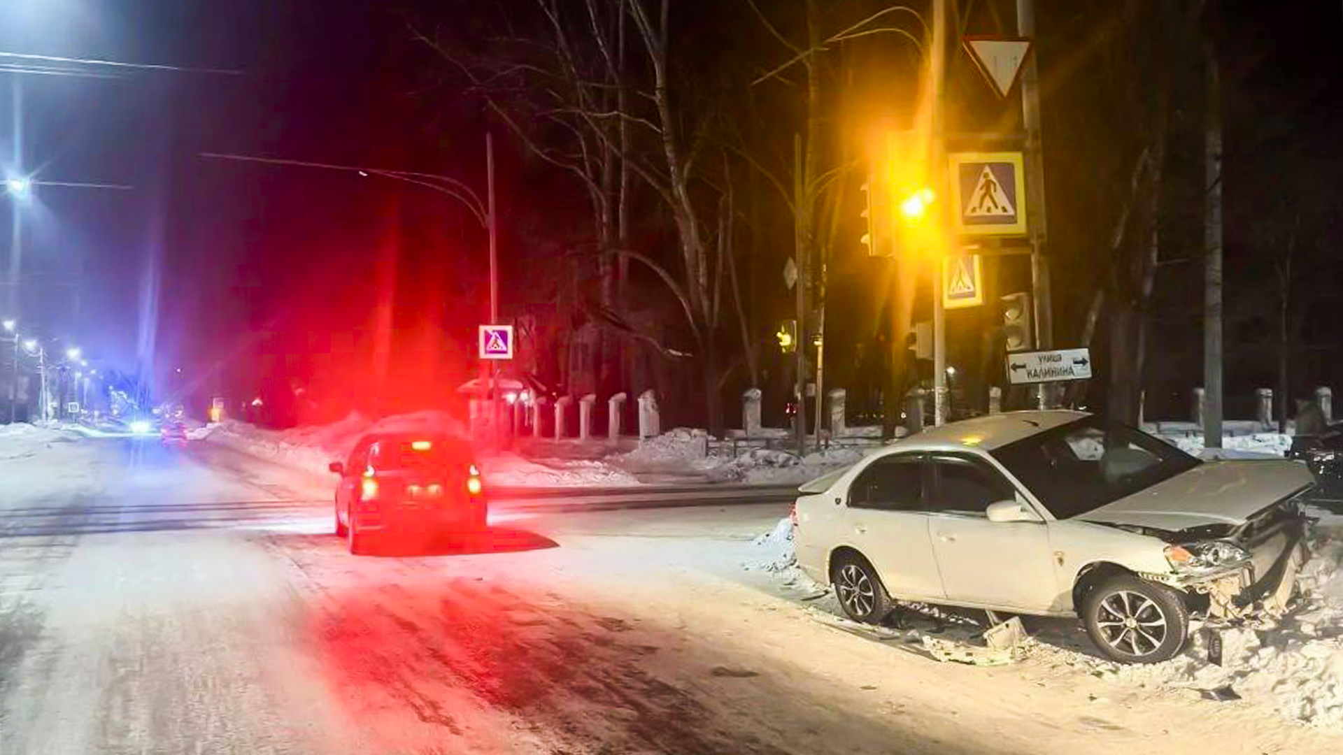 В столкновении на Советской пострадал пассажир