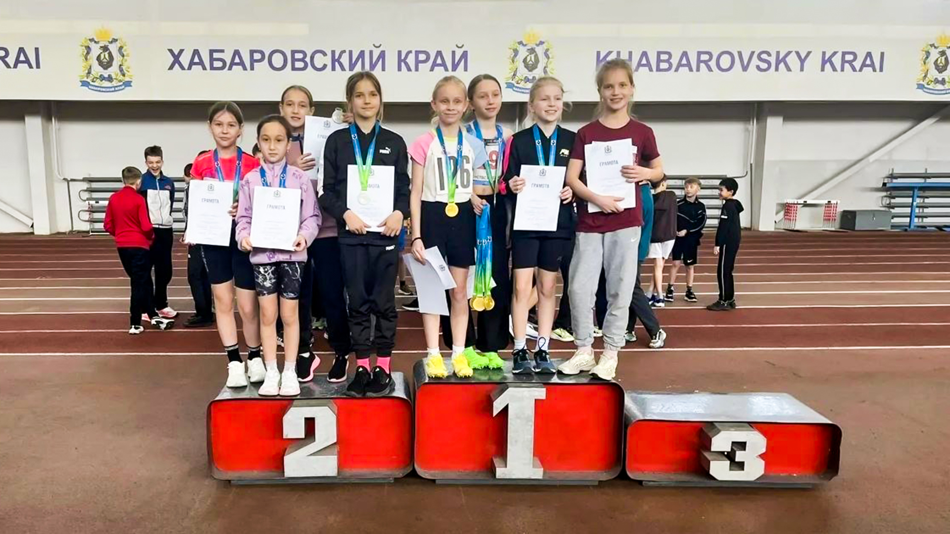 34 медали выиграли комсомольские легкоатлеты на краевых «Стартах надежд»