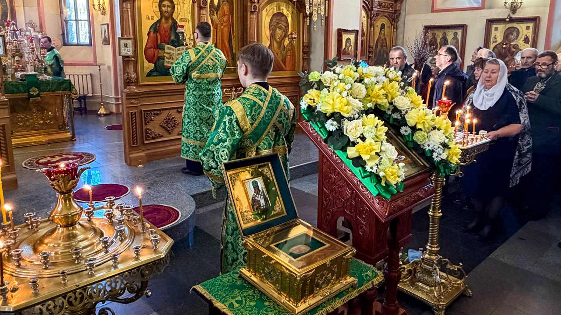 Мощи святителя Иннокентия Московского встретили в Комсомольске