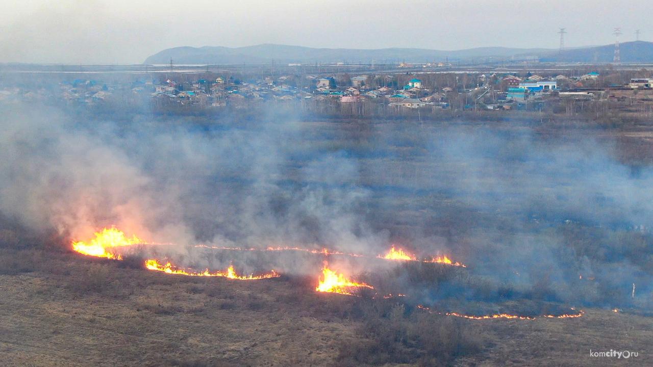 Комсомольчане, сообщившие о виновнике травяного пала или лесного пожара, могут получить 150 тысяч рублей