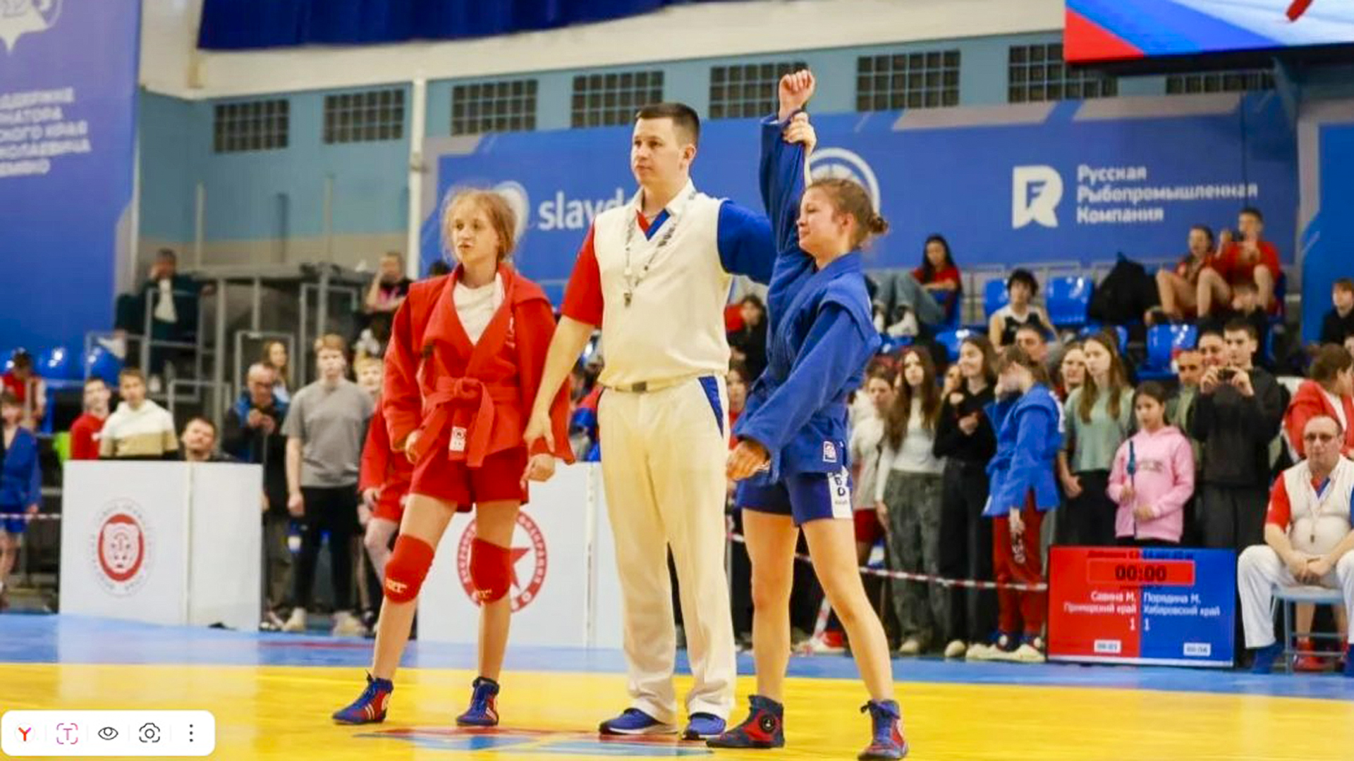 Комсомольчане выиграли путёвку на первенство России по самбо