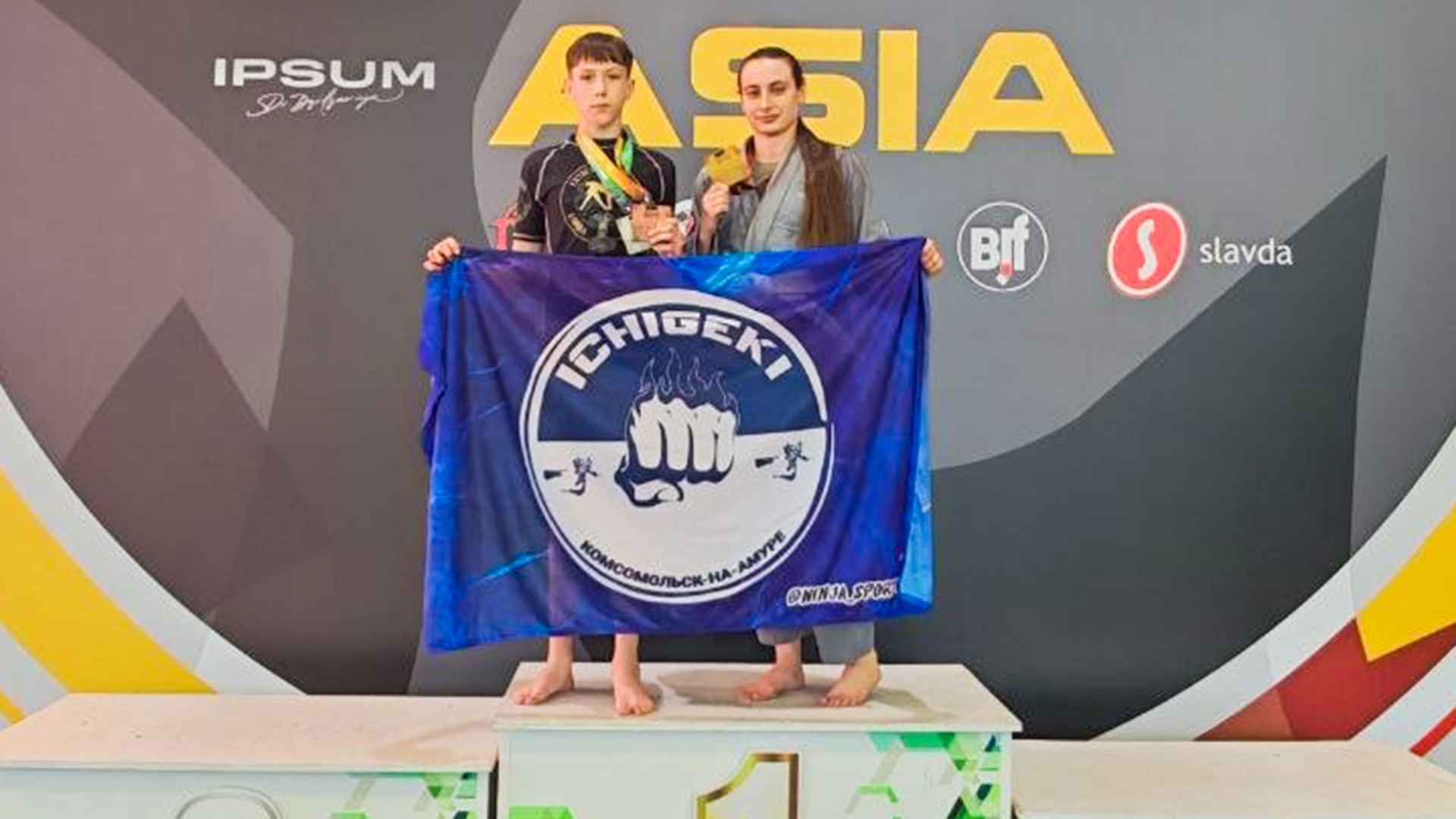 Бойцы клуба «Ичигеки» взяли медали международного турнира по джиу-джитсу