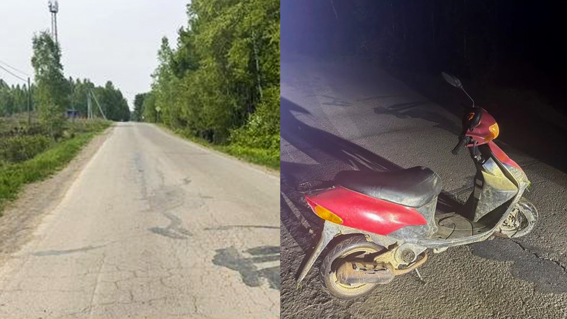 Несовершеннолетние мопедисты пострадали в ДТП на Гайтере