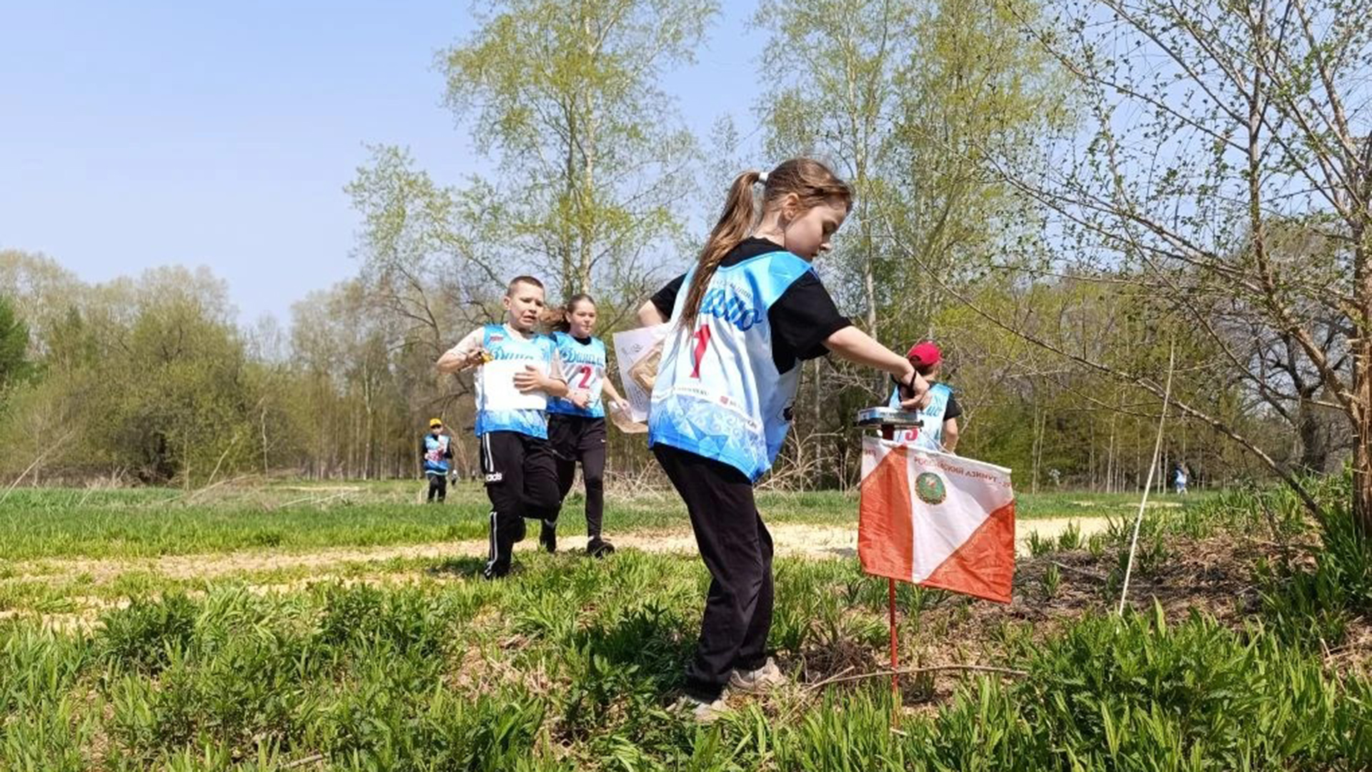 Динамовские соревнования по ориентированию прошли в Яблоневом саду