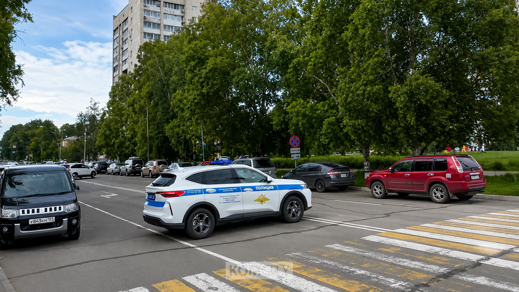 Завтра с обеда и до ночи перекроют въезд на Набережную
