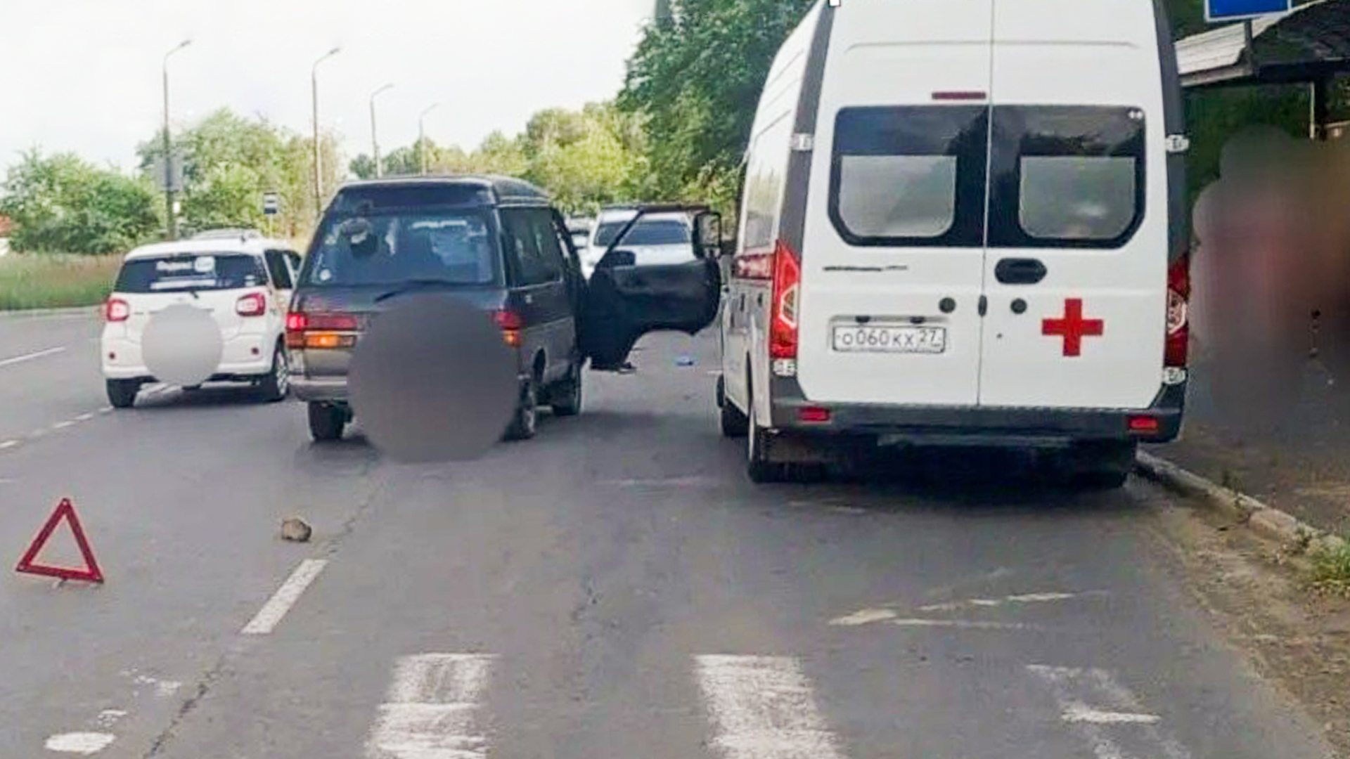 Пожилой водитель сбил ребёнка на Дикопольцева