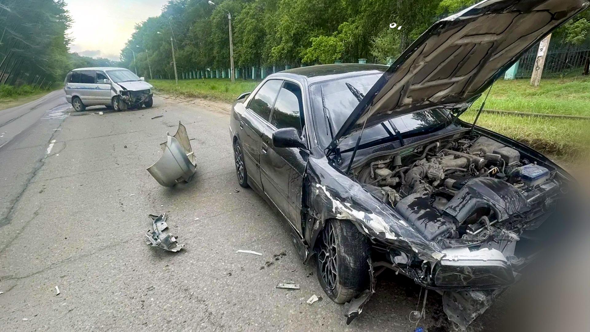 Дед на Таун Айсе устроил ДТП с пострадавшим на Пирогова