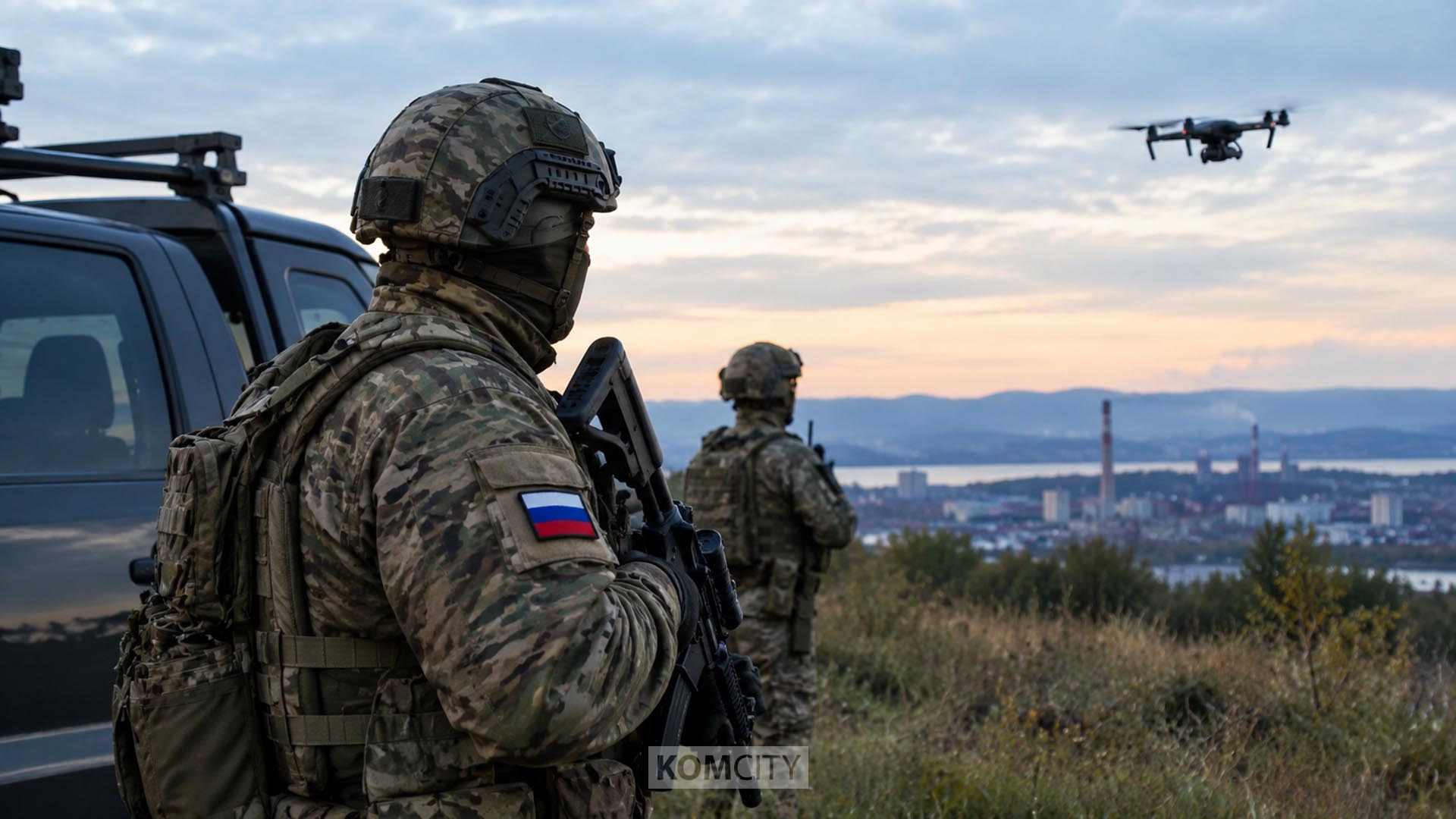 В крае формируют мобильные огневые группы для защиты от дронов