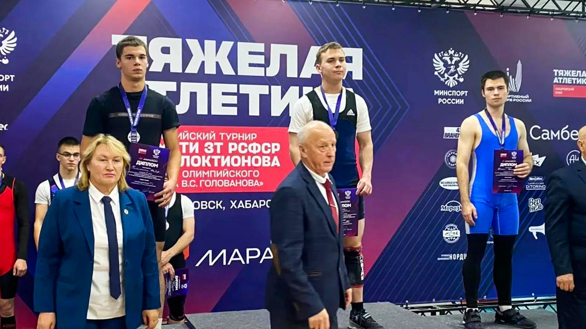 Комсомольские тяжелоатлеты — победители Всероссийских соревнований