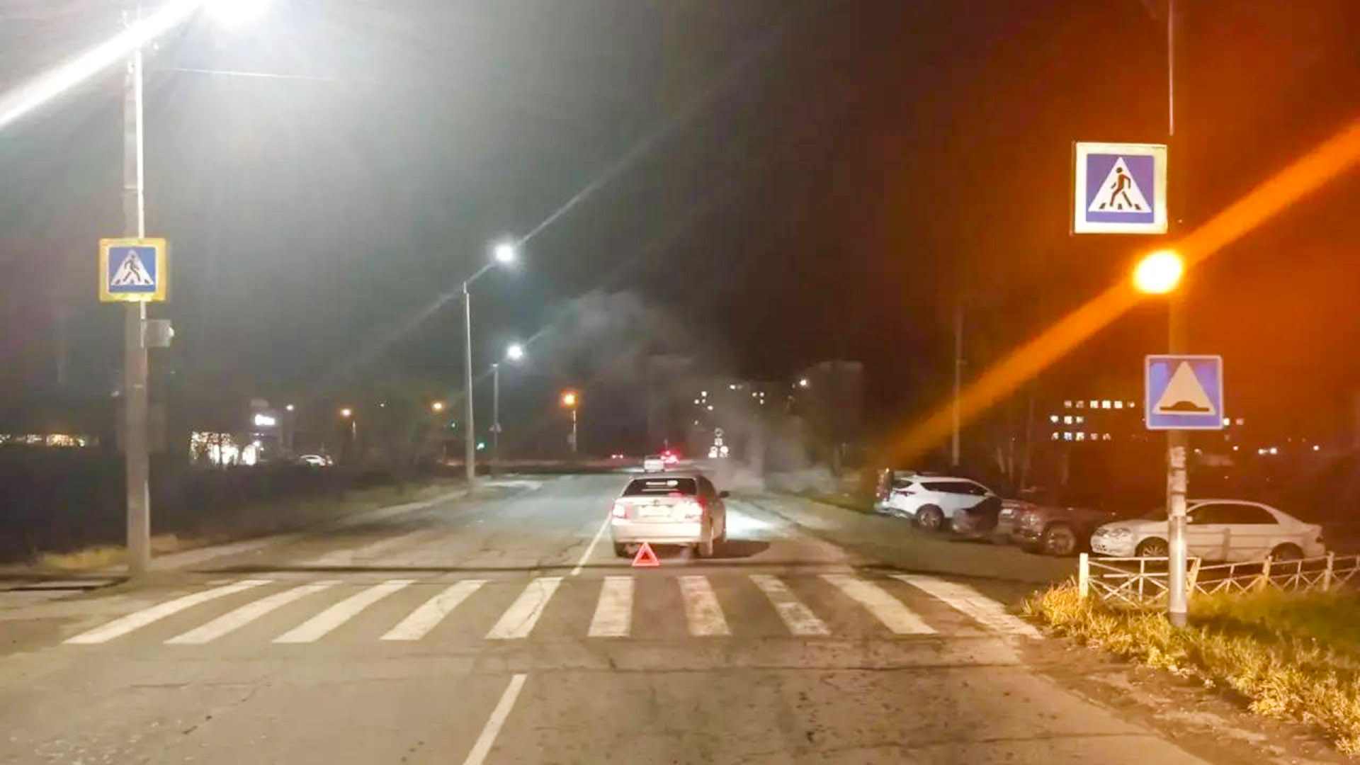 ГАИ озвучила подробности вечернего наезда на Лазо