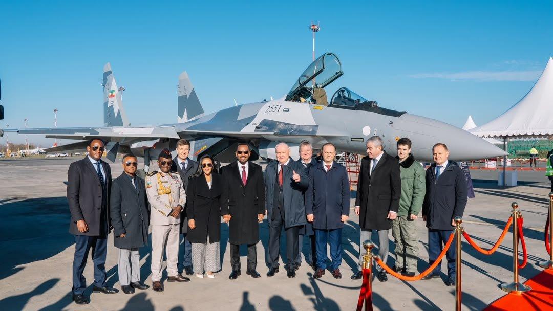 Эфиопия получила 12 построенные на КнААЗ истребителей Су-35